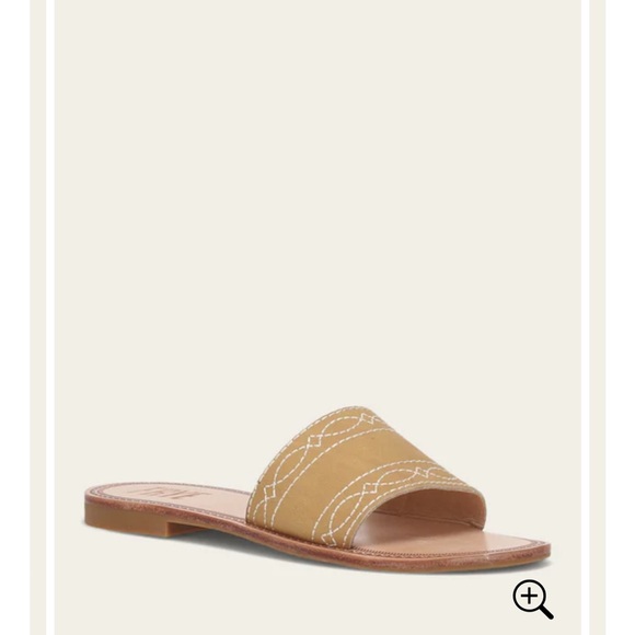 Frye Ava Woodstock Slide - Picture 2 of 10